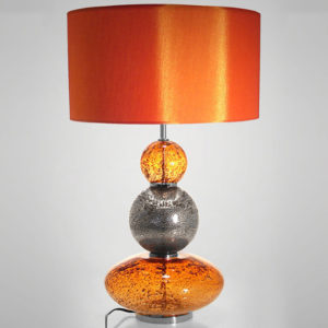 Lampe de table Volcanique 3B orange