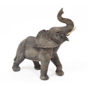 Statue éléphant perlé Kenya – Image 2