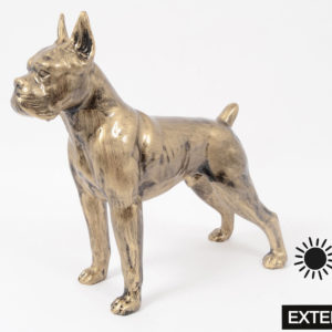 Statue chien boxer Style