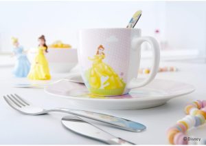 Coffret 6 couverts enfant - Princesses Disney