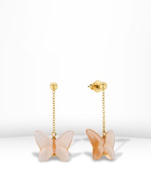 Boucles d'oreilles - Papillon pêche