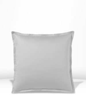 Taie d'oreiller Argent 65 x 65 cm - TEOPHILE