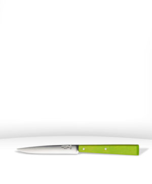 Couteau de table "BON APPETIT!" N°125 manche en bois de charme, lame lisse - POMME