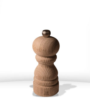 Moulin à sel manuel en bois Fair Trade, 12 cm