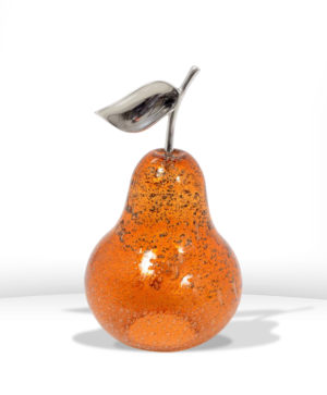 Lampe poire orange PERA