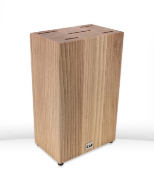 Porte-couteau Cube en bois de hêtre