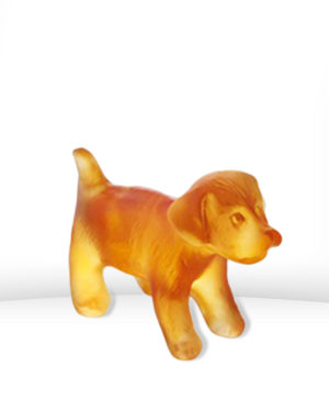 Mini-chiot debout ambre - DAUM