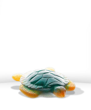 Tortue de Mer ambre - DAUM