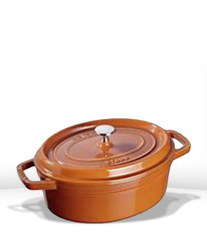 Cocotte ovale 29 cm - CANNELLE