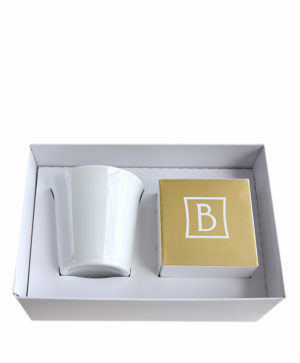 Pot 9 cm + bougie parfumée 200g Divine - BERNARDAUD – Image 2