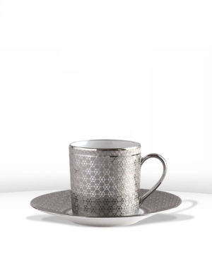 Tasse et soucoupe à café 8 cl Divine - BERNARDAUD