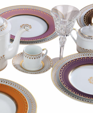 Assiette à pain 16 cm Soleil Levant - BERNARDAUD