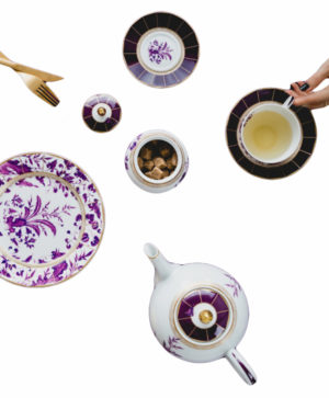 Assiette à dessert 21 cm - PRUNUS – Image 2