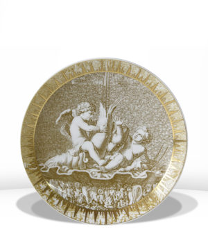 Assiette coupe 16cm Versailles Enchanté - BERNARDAUD