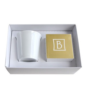 Pot 9 cm + bougie parfumée 200g PRAIANA – Image 2