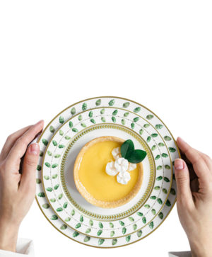 Assiette creuse à aile 22,5 cm Constance - Bernardaud – Image 2
