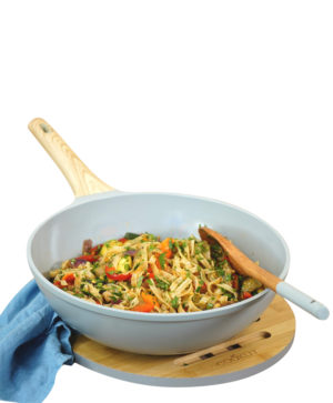 L'incroyable wok 28 cm Fougère - Cookut – Image 2