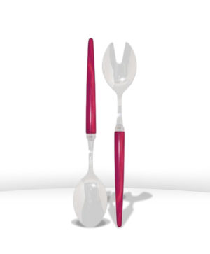 Service à salade 2 pièces TANG Fushia - CAPDECO