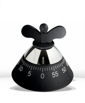 Minuteur Kitchen Timer Noir - ALESSI