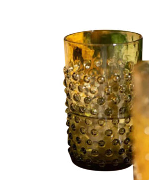 Set 6 gobelets Hobnail Vert bonsaï - KLIMCHI – Image 2