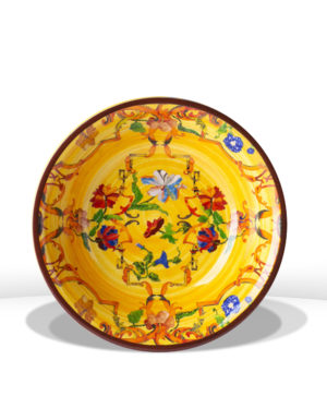 Assiette creuse 19 cm Pancale Jaune - MARIO LUCA GIUSTI