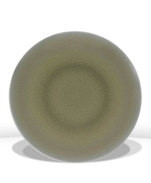 Assiette à dessert 21cm Todra Gris - Jaune de Chrome