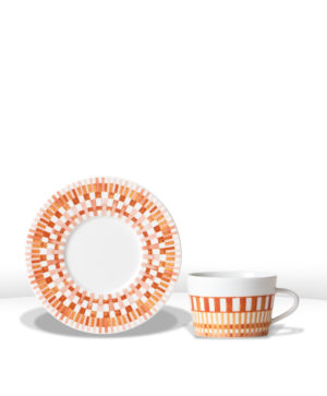 Coffret de tasses & soucoupes thé TERRA ROSA - BERNARDAUD