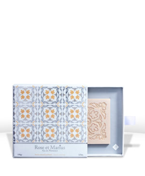 Savon parfumé en coffret 100g Un matin à l'Orangerie - ROSE ET MARIUS