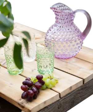 Set 6 gobelets Hobnail Vert clair - KLIMCHI – Image 2