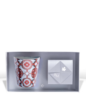 Bougie précieuse en porcelaine Casteu Rouge - ROSE ET MARIUS – Image 2