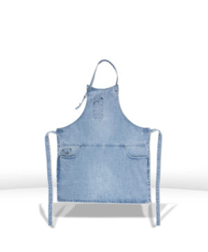 Tablier 5 pocket Femme en coton denim bleu - DUTCHDELUXES
