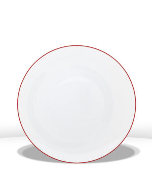 Assiette plate coupe 27cm Monceau Couleurs Rouge vermillon - RAYNAUD