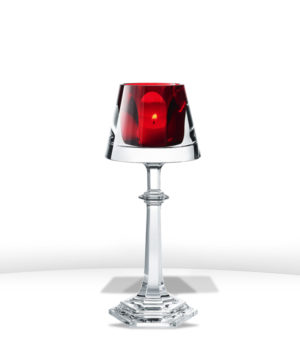 Bougeoir Harcourt My Fire rouge Baccarat