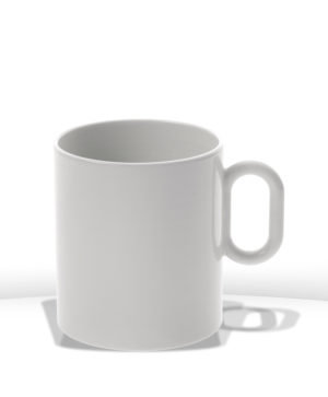 Mug en porcelaine Dressed - ALESSI