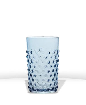 Set 6 gobelets Hobnail Bleu fumé - KLIMCHI