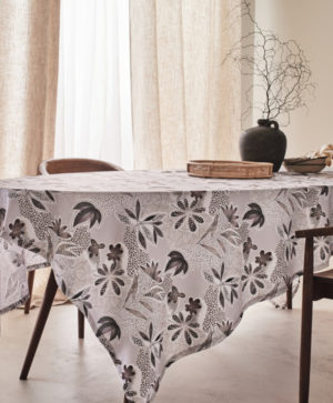 Nappe Fujiyama Blanc 160 x 300 cm - NYDEL